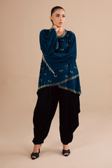 Crest Shirt & Drape Shalwar