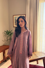 Lilas 2 Piece Embroidered Karandi Suit
