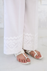 White Rilli Pants